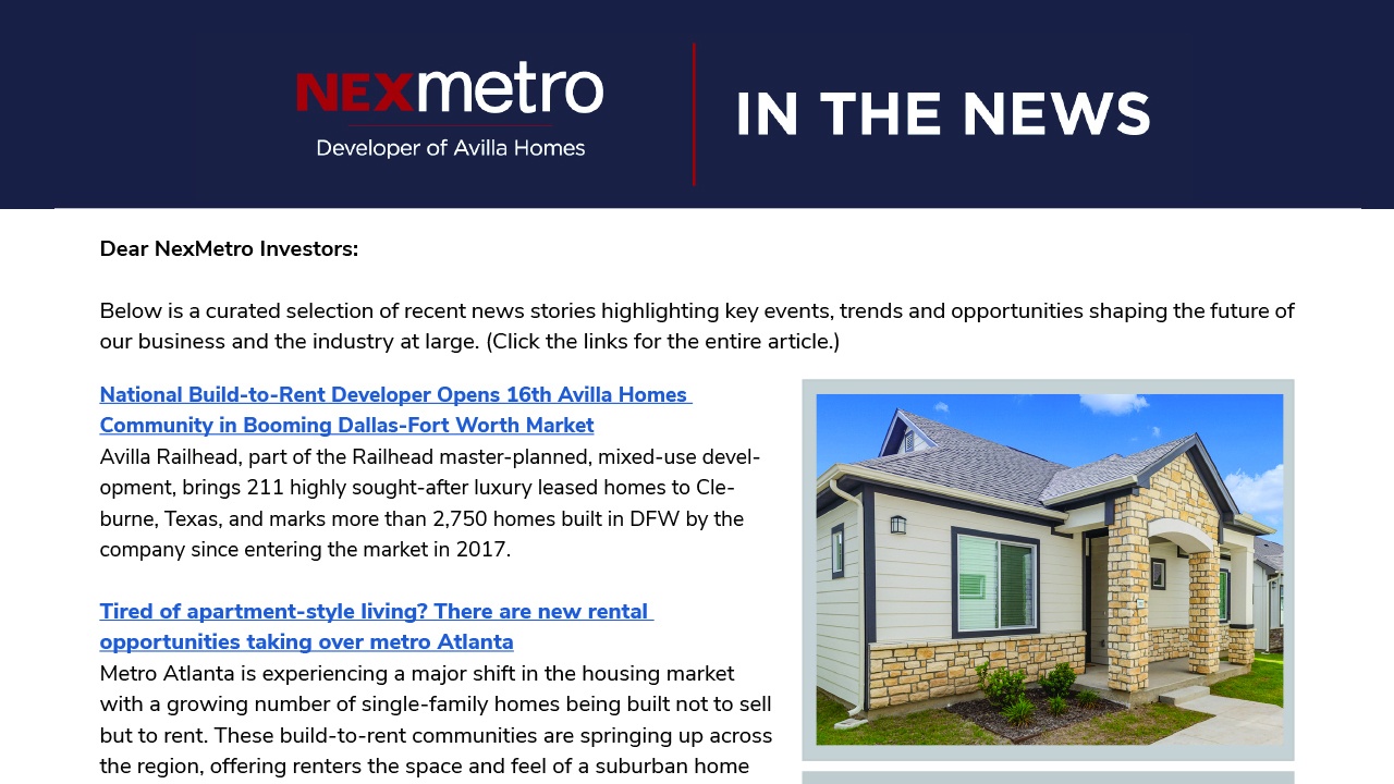 In The News - May 2025