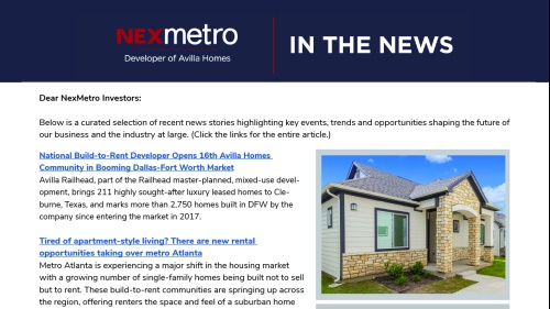 In The News - May 2025