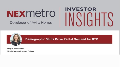 Demographic Shifts Drive Rental Demand for BTR