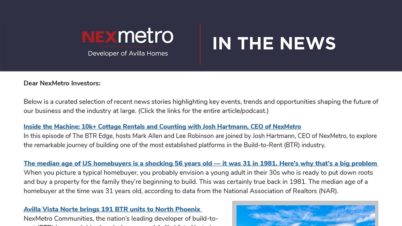In The News - July 2025