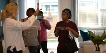 Working at NexMetro Gallery Photo